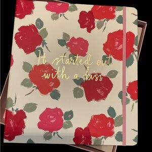 Kate Spade New York bridal planner binder NWT